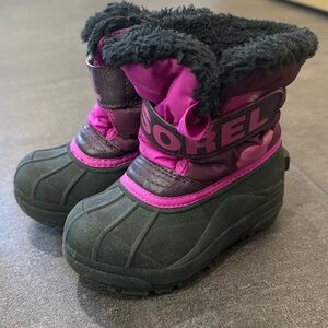 Sorel winter boots toddler